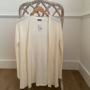 J.McLaughlin brand new Kori Cardigan size extra small in egret white